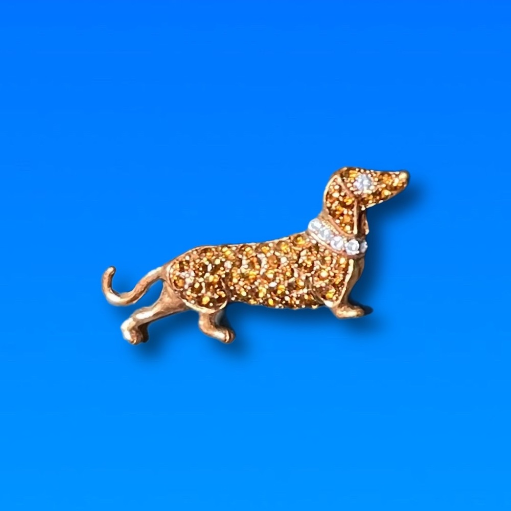 Dachshund Wiener Dog Brooch / Pin